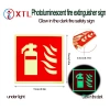 IMO Self-adhesive Marine PVC luminous label, fire safety EXIT luminous label, exit warning luminous label Specification image
